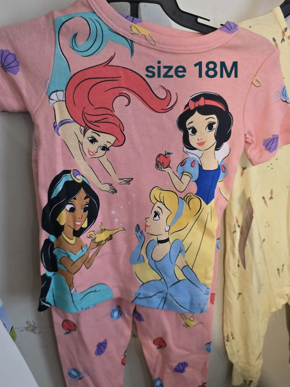 Kids Blue Cartoon Character Pajama Set -